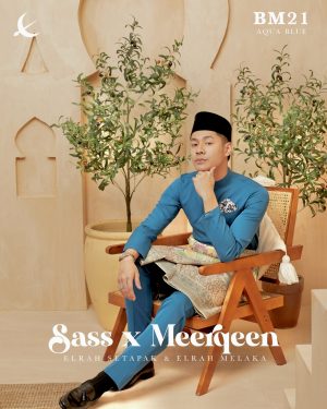 Baju Melayu Aqua Blue