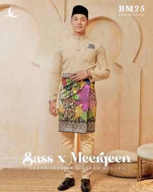 Baju Melayu Champagne