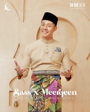 Baju Melayu Champagne