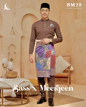 Baju Melayu Dark Brown