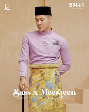 Baju Melayu Lavender