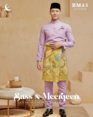 Baju Melayu Lavender